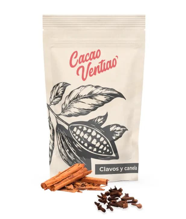 chocolate Cacao Ventiao' con Clavos y Canela